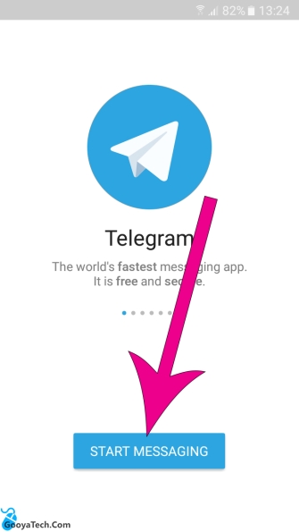 شروع ساخت اکانت تلگرام