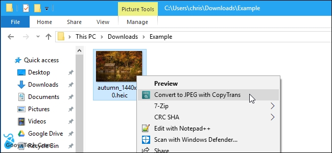چگونه فایل های HEIC را در ویندوز تبدیل کنیم؟