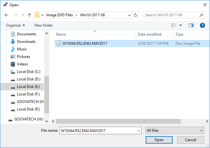  فایل .ISO مربوط به ویندوز 10