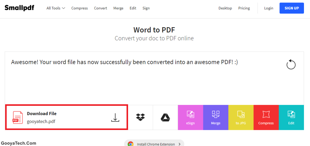 تبدیل فایل Word به PDF