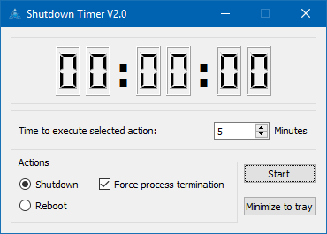 آموزش خاموش کردن رایانه در زمان مشخص (تایمر) با Shutdown Timer