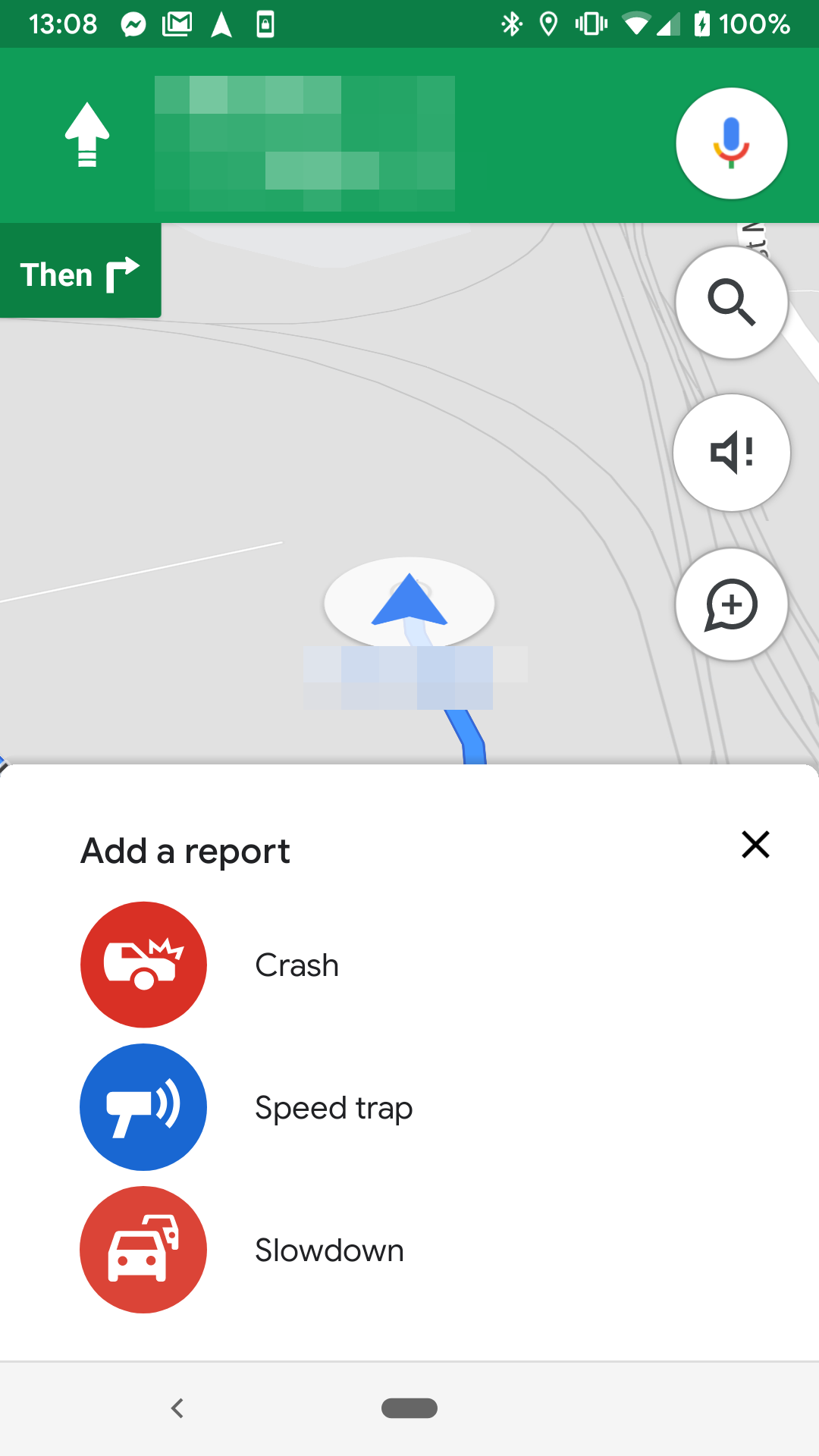 گزارش تصادفات و ترافیک در گوگل مپس - google maps
