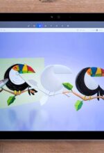 آموزش تغییر اندازه عکس با استفاده Paint 3D ویندوز 10