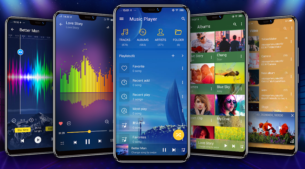 دانلود موزیک پلیر 2021 جدید برای گوشی‌های اندروید