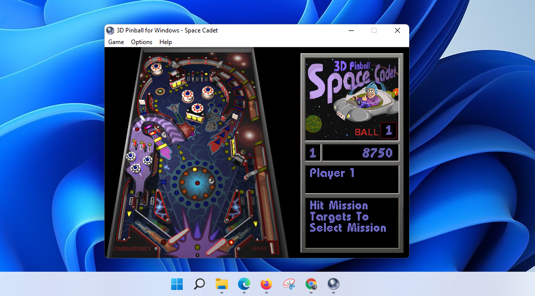 دانلود و اجرای بازی Pinball در ویندوز 11