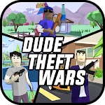دانلود شهر بر و بکس 2022 بازی Dude Theft Wars اندروید + مود