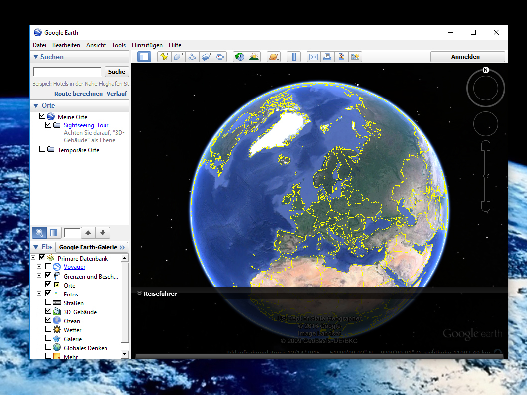 دانلود گوگل ارث ویندوز مشاهده کره زمین 2022 Google Earth