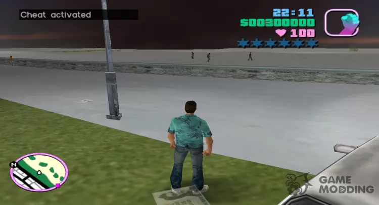 آموزش تایپ و وارد کردن کد تقلب در بازی GTA Vice city: