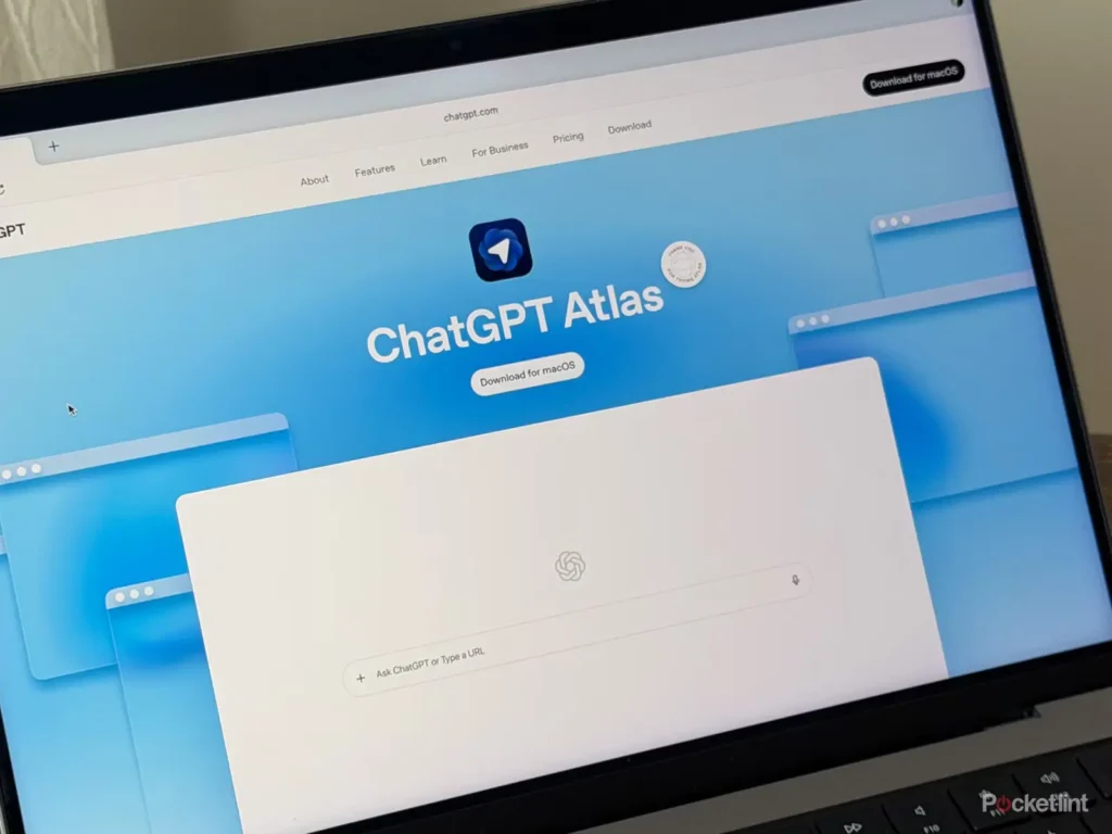معرفی مرورگر ChatGPT Atlas مک اواس + دانلود مستقیم